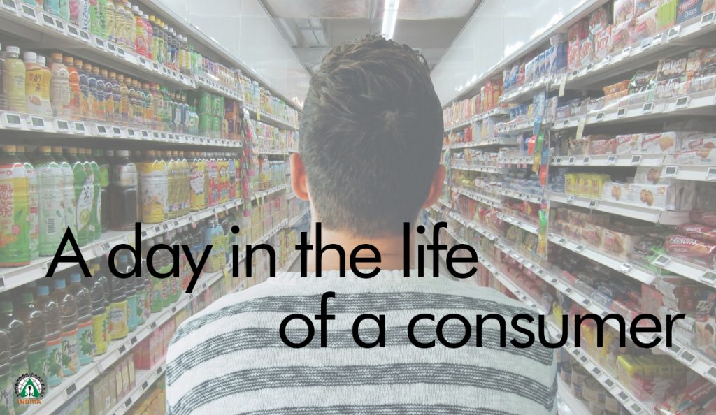 A day in the life of a consumer