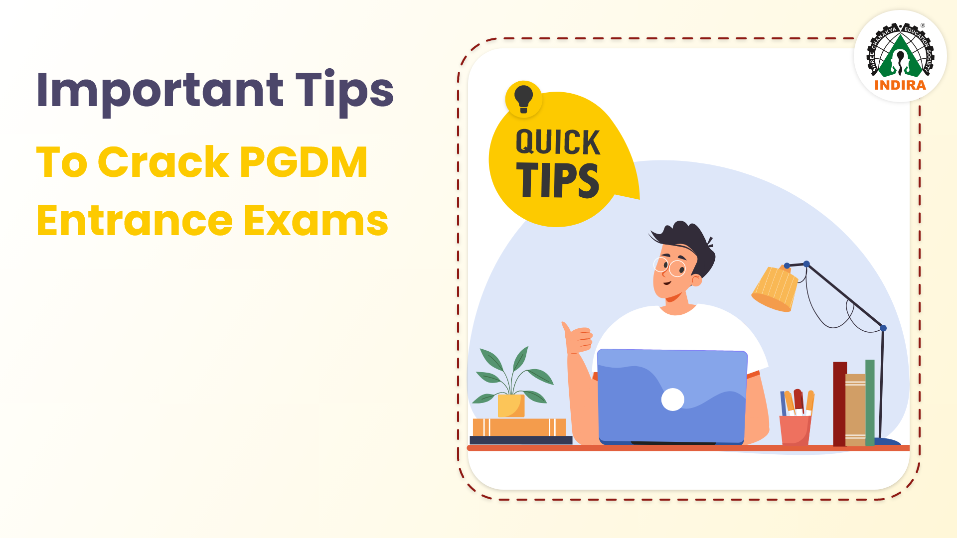 Important tips to crack PGDM Entrance Exams
